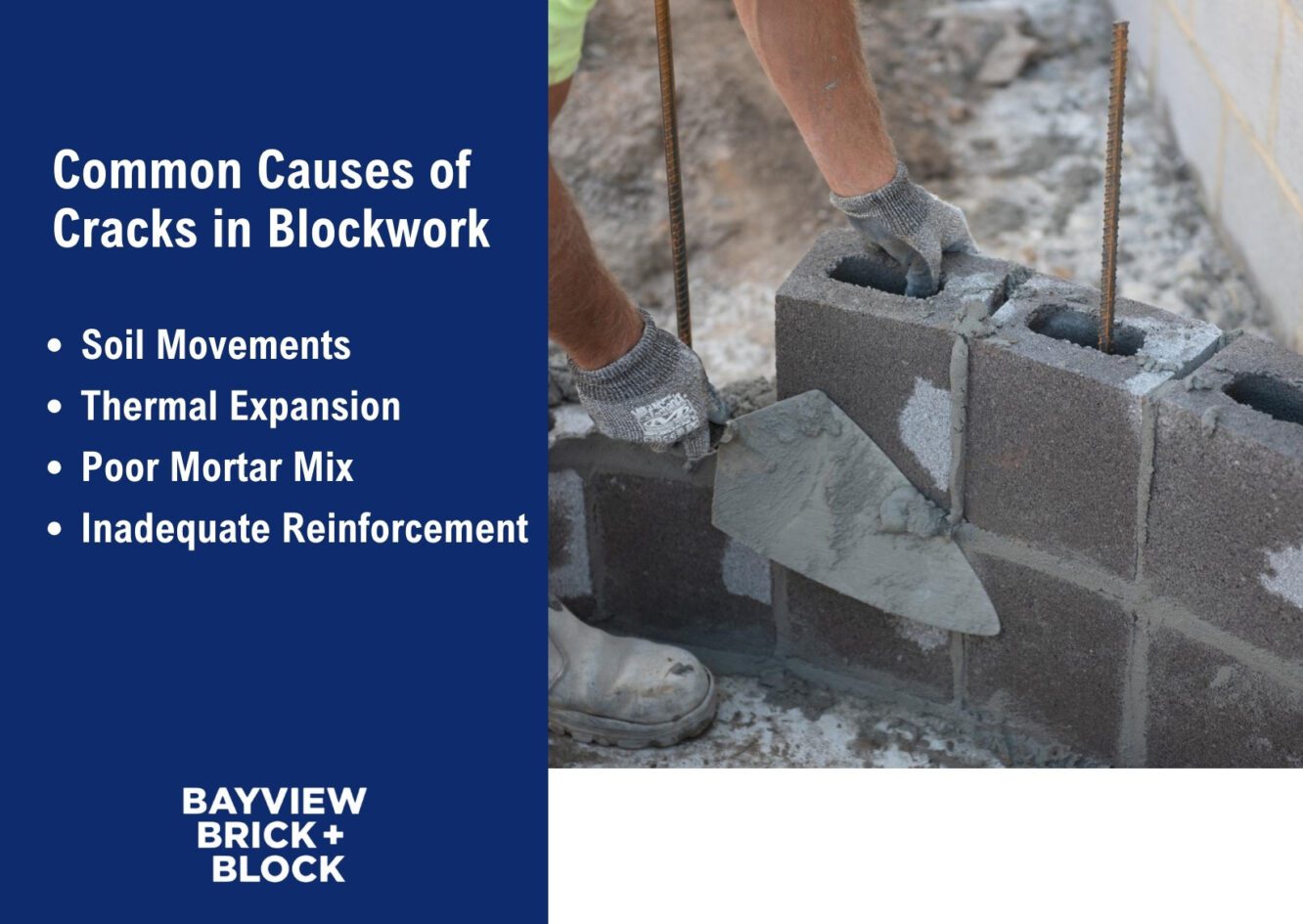 Common Causes of Cracks in Blockwork